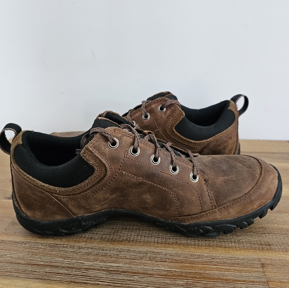 TIMBERLAND Men's Brown Earthkeepers Gorham Low Waterproof Oxford Shoes - Picture 6 of 11